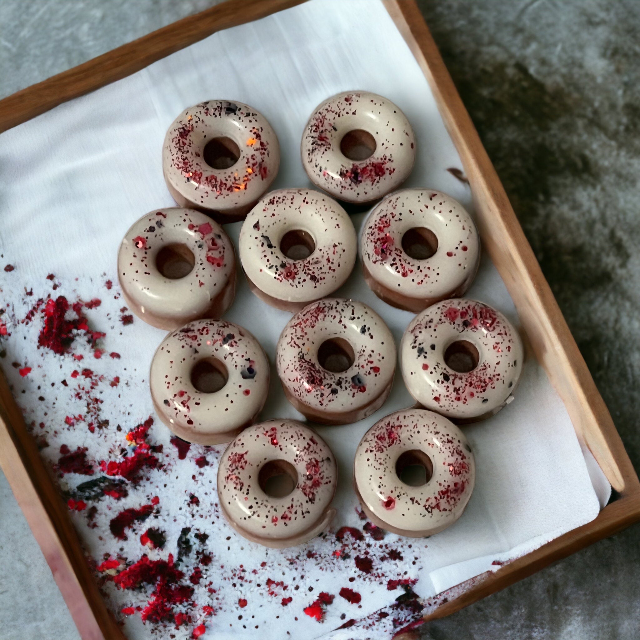 Bakewell Tart Mini Donut Wax Melts  image 0
