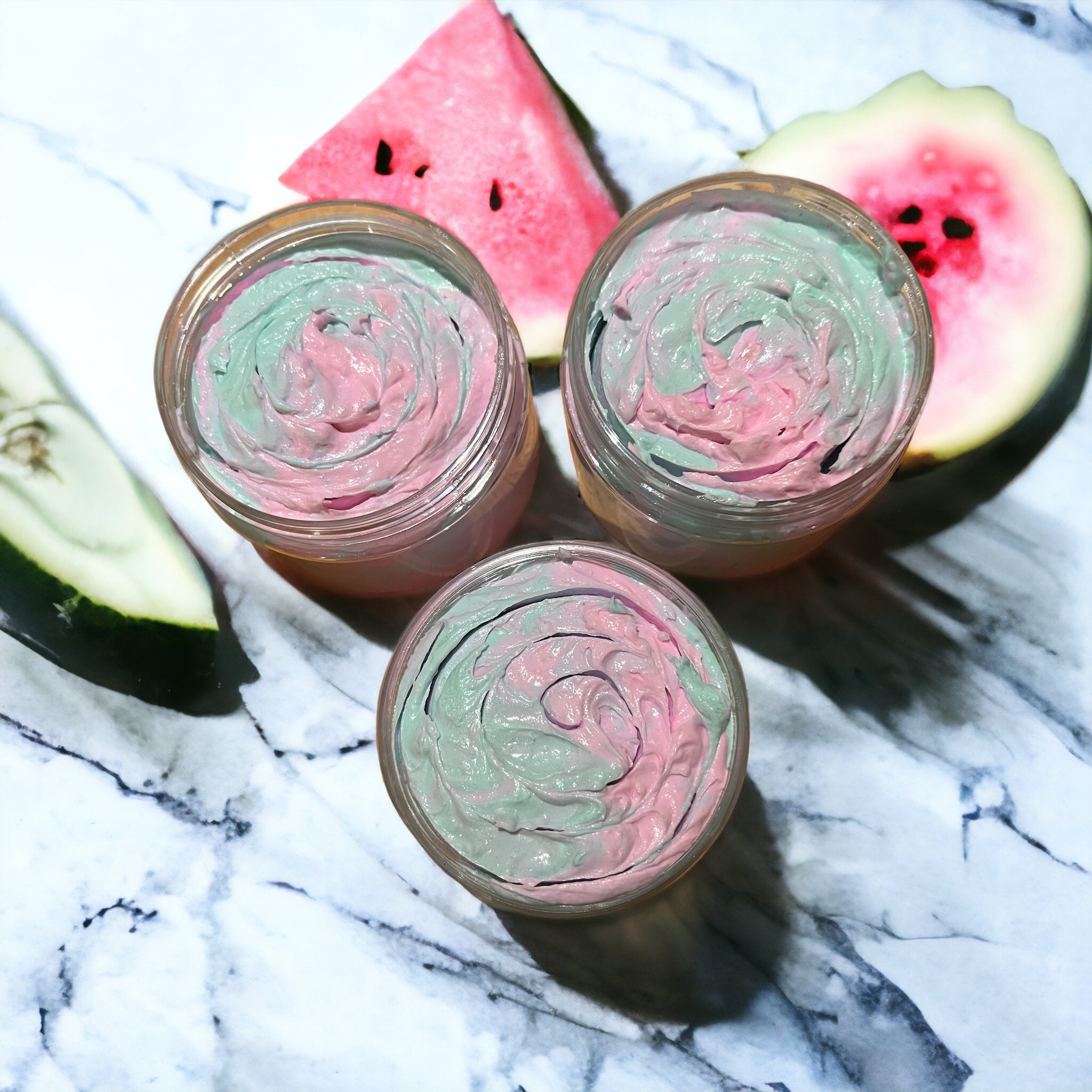 Melon Sugar Whipped Soap image 0