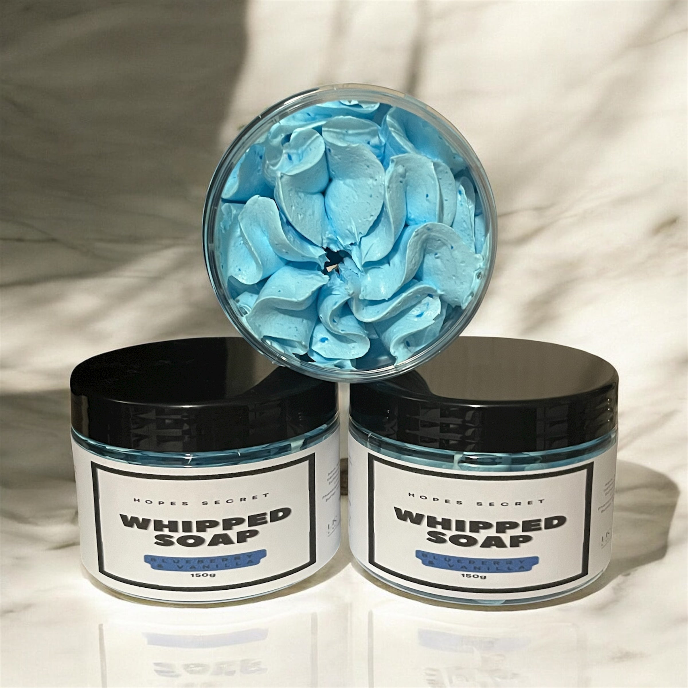 Whipped Soap Blueberry & Vanilla