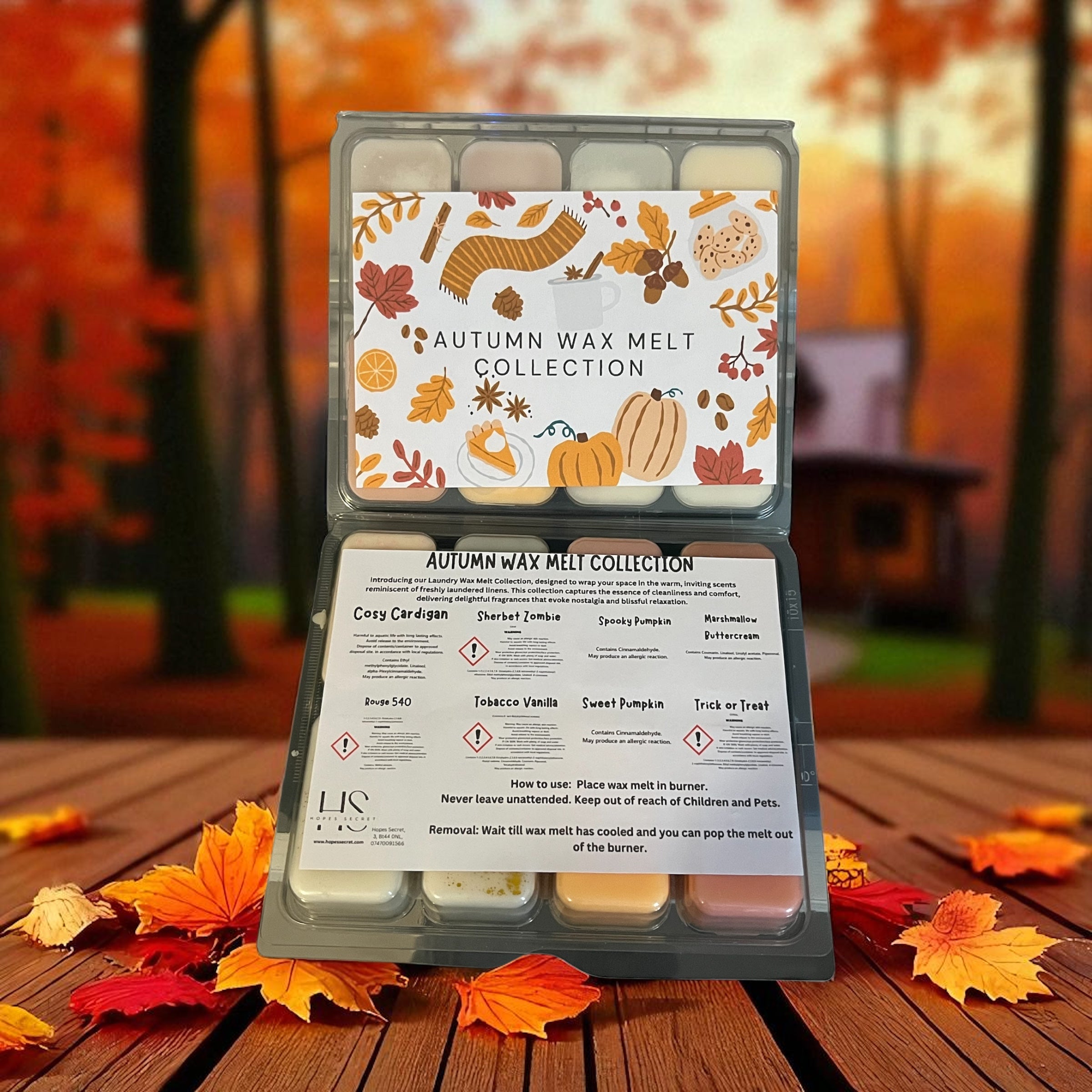 Autumn Wax Melt Collection