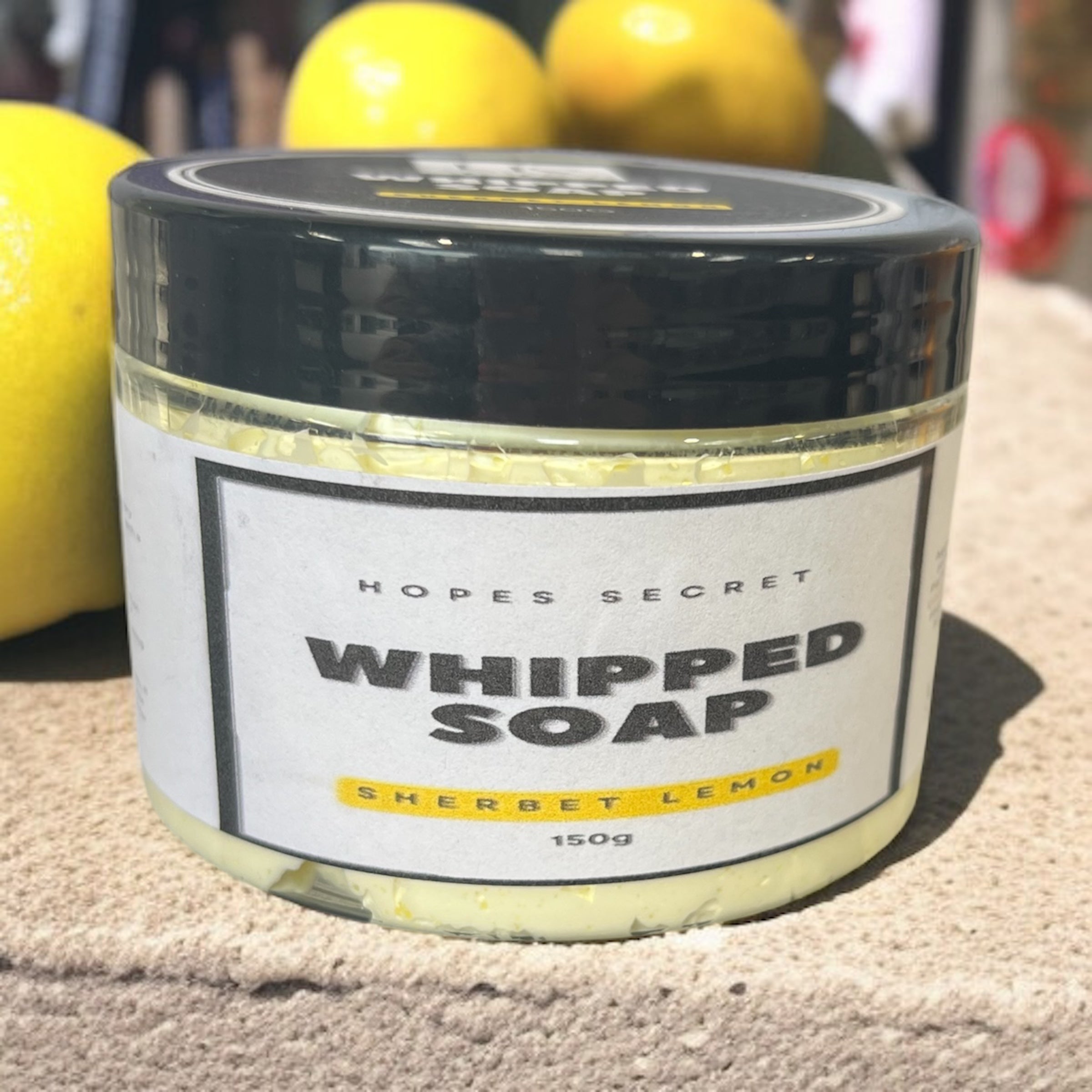 Sherbert Lemon Whipped Soap