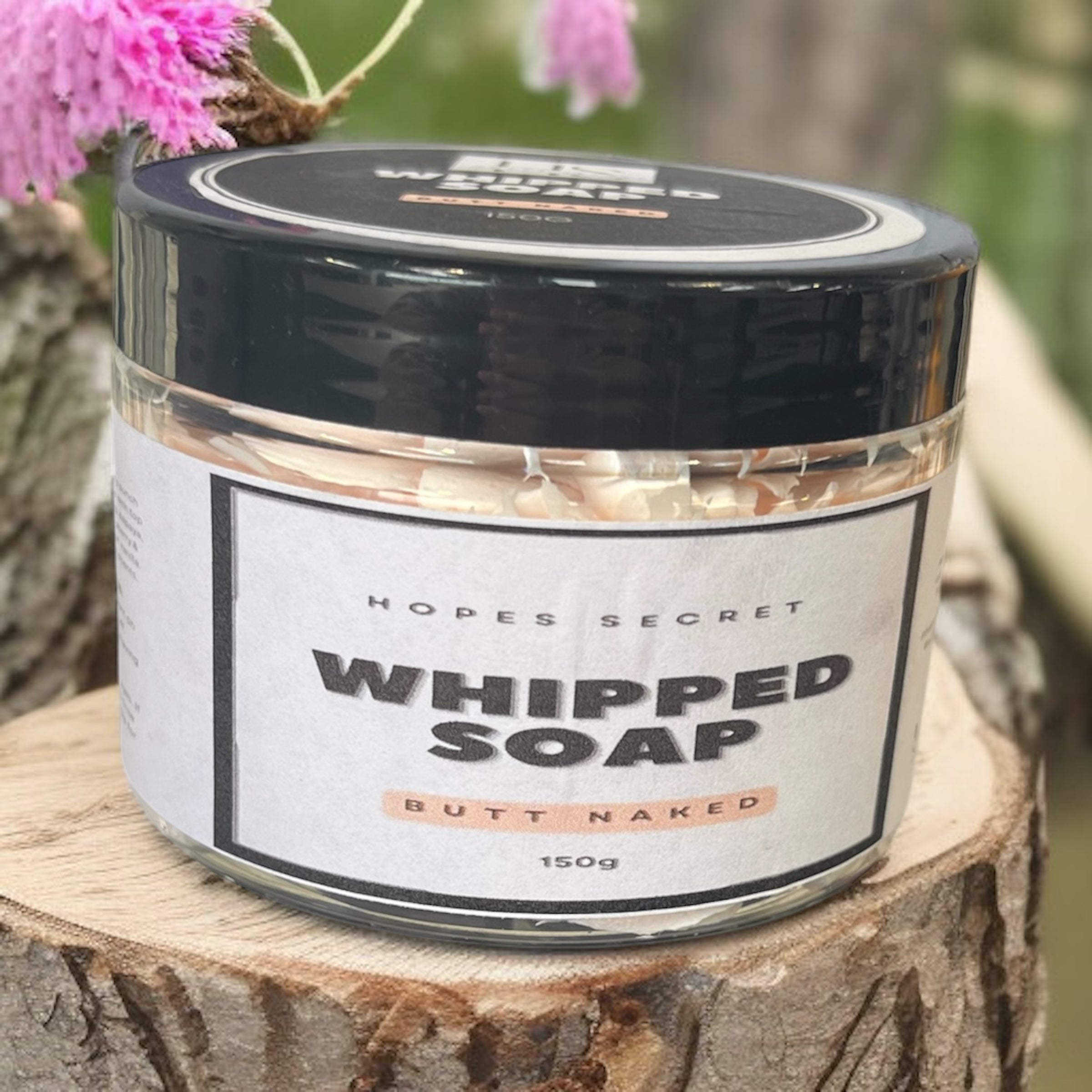 Butt Naked Whipped Soap