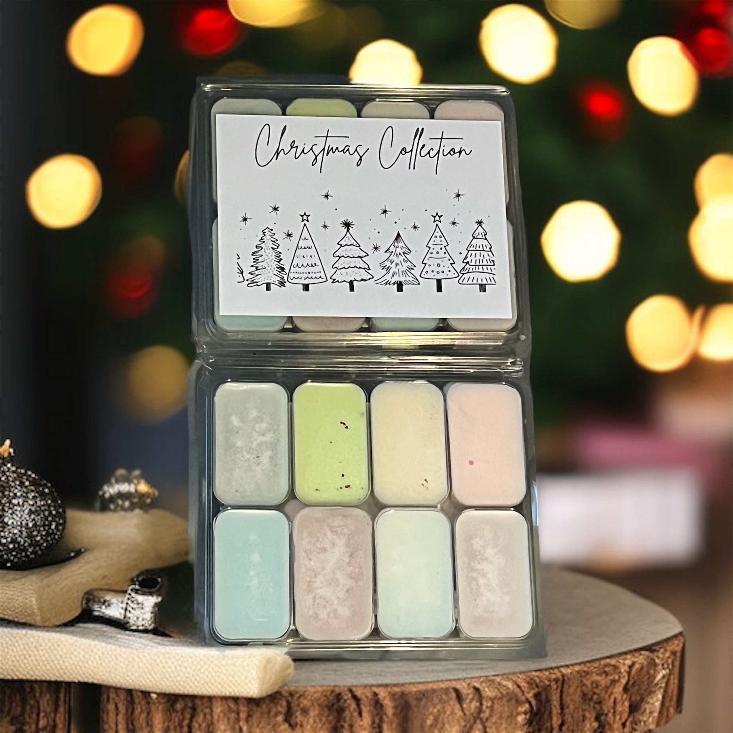 Christmas Collection wax melt sample box