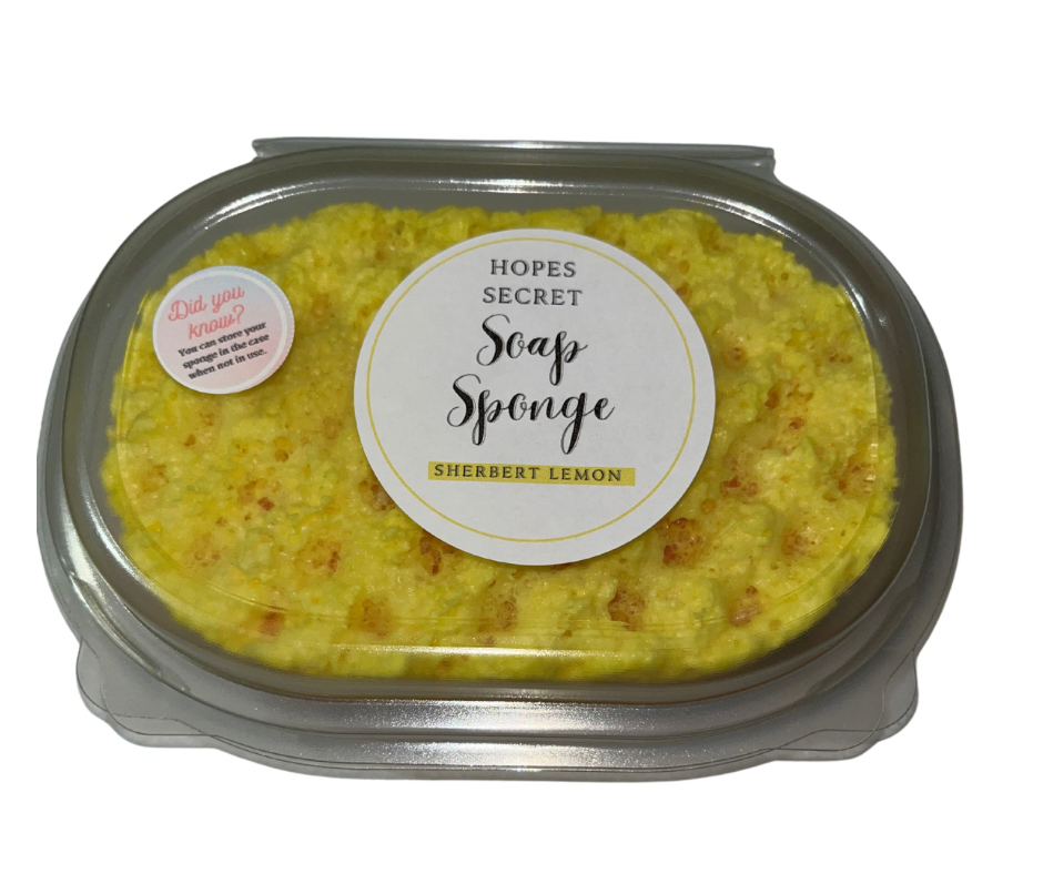 Sherbert Lemon Soap Sponge  image 0